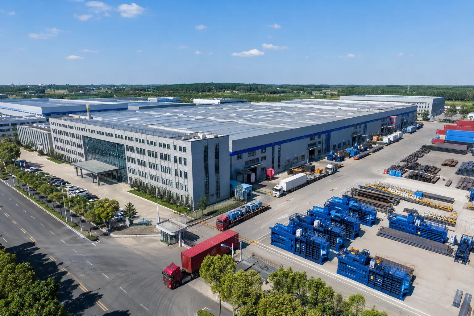 Ever-Power forage baler company facility